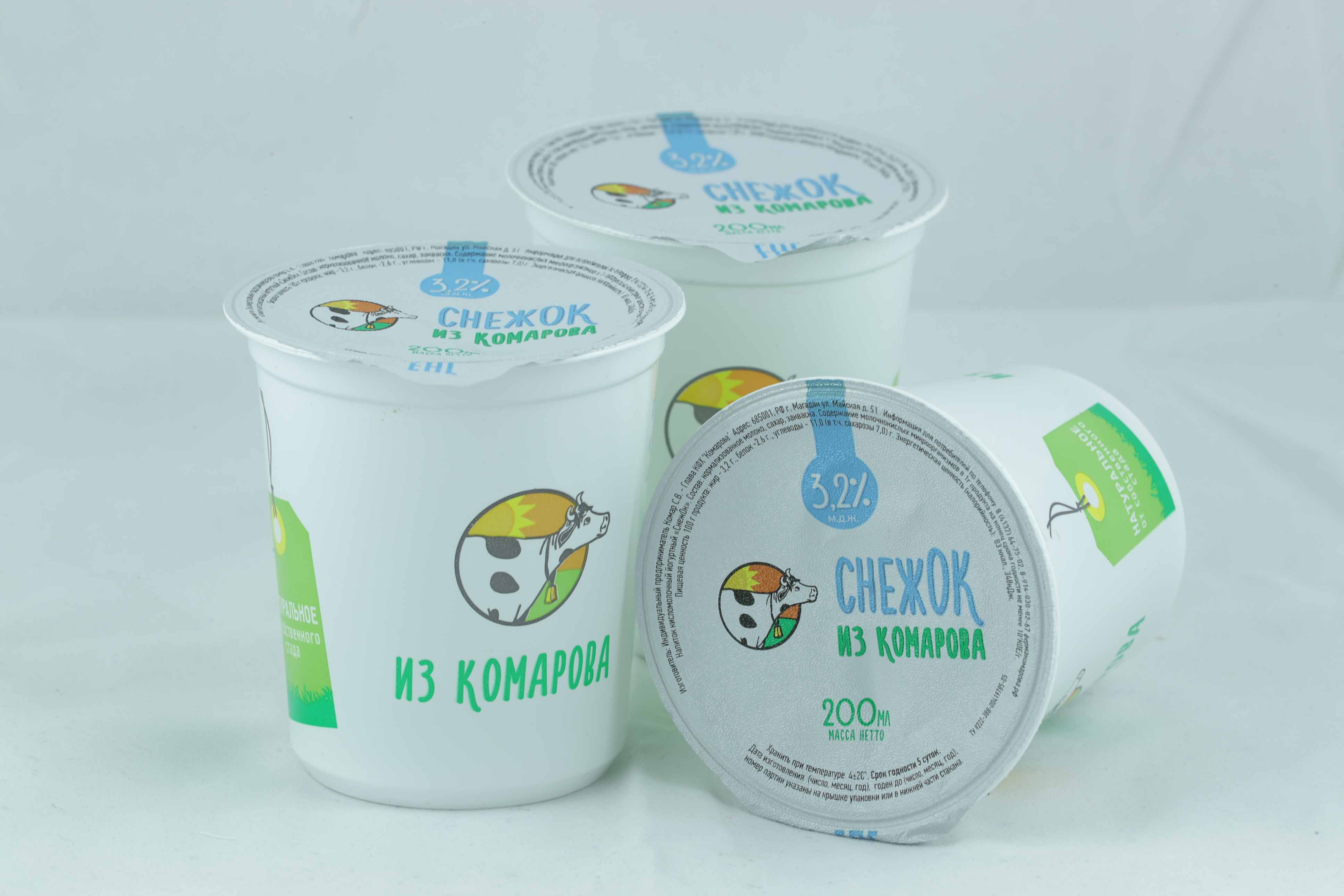 Снежок 3.2% 200 г.